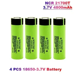 21700 NCR21700T Lithium Rechargeable Battery 4800mAh 3.7 V 40A High-discharge Battery High-drain Li-ion Battery BASONKALA