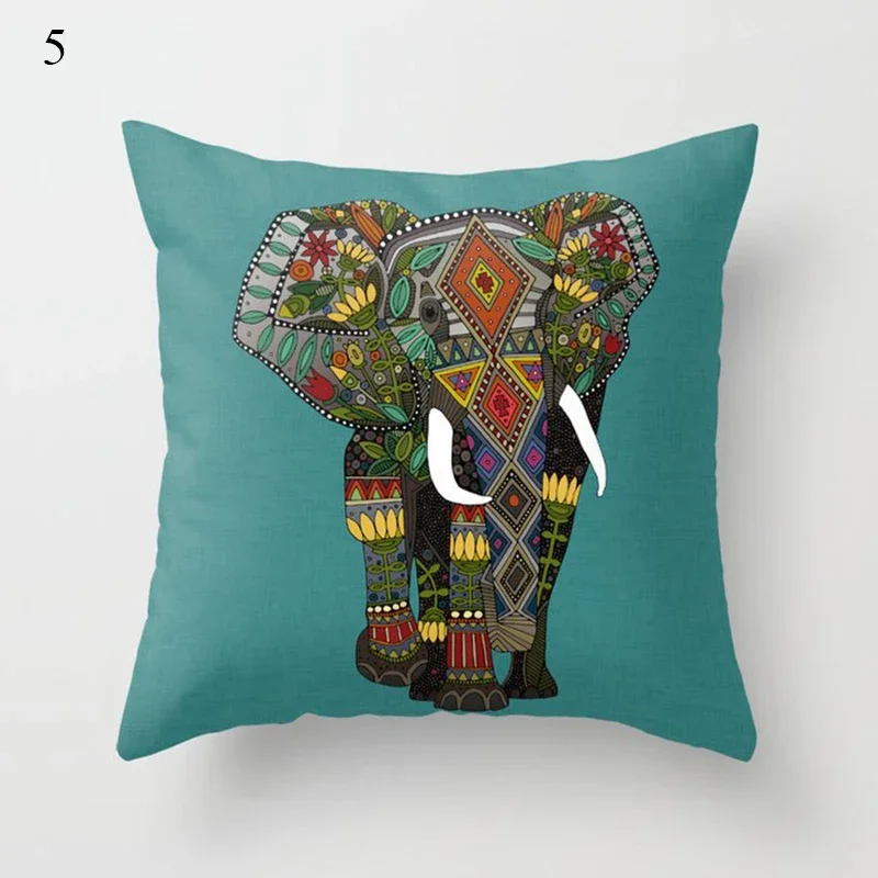 Dark blue pillowcase style cushion cover home decoration waist pillow sofa car funda de almohada