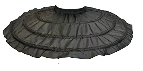 Linghe 3 Hoops rok pernikahan untuk gaun pendek rok balet anak perempuan Crinoline pinggang elastis rok bawah Jupon Court Tutu