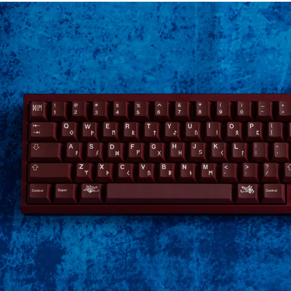 143 Keys GMK BLOT Keycaps Clone PBT Dye Sublimation Cherry Height for Mechanical Keyboard Red AULA F75 Ajazz Gravastar Game PC