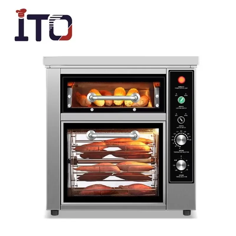 for Commercial Electric Baking Oven Stainless Steel Automatic Roasted Sweet Potato Machine Industrial Kitchen Equipment