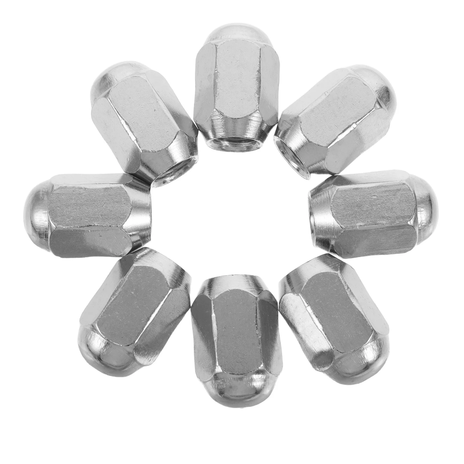 

8pcs Wheel Lug Nuts M10 Hex Steel For Atv Go-Kart Camper Truck Car Precision Fit Heavy Duty Offroad Replacement Durable Rust