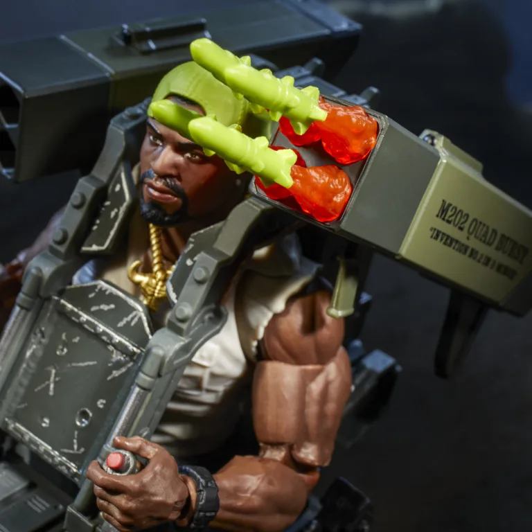 GI Joe Classified Series # 150 Heavy Duty Man-Portable Weapons Deluxe 6-Zoll-Actionfigur, Spielzeug, Geschenk auf Lager