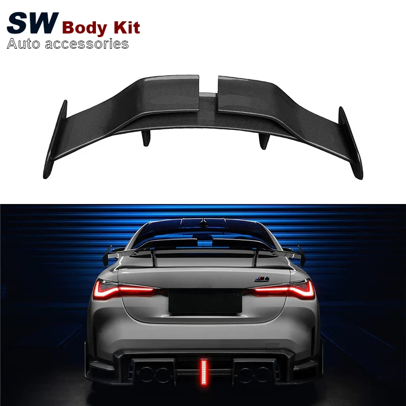 

Factory Price Carbon Fiber IMP Spoiler For BMW M4 G82 G83 M3 G80 Trunk Spoiler Flaps Rear Wing Aerodynamic Performance Kit