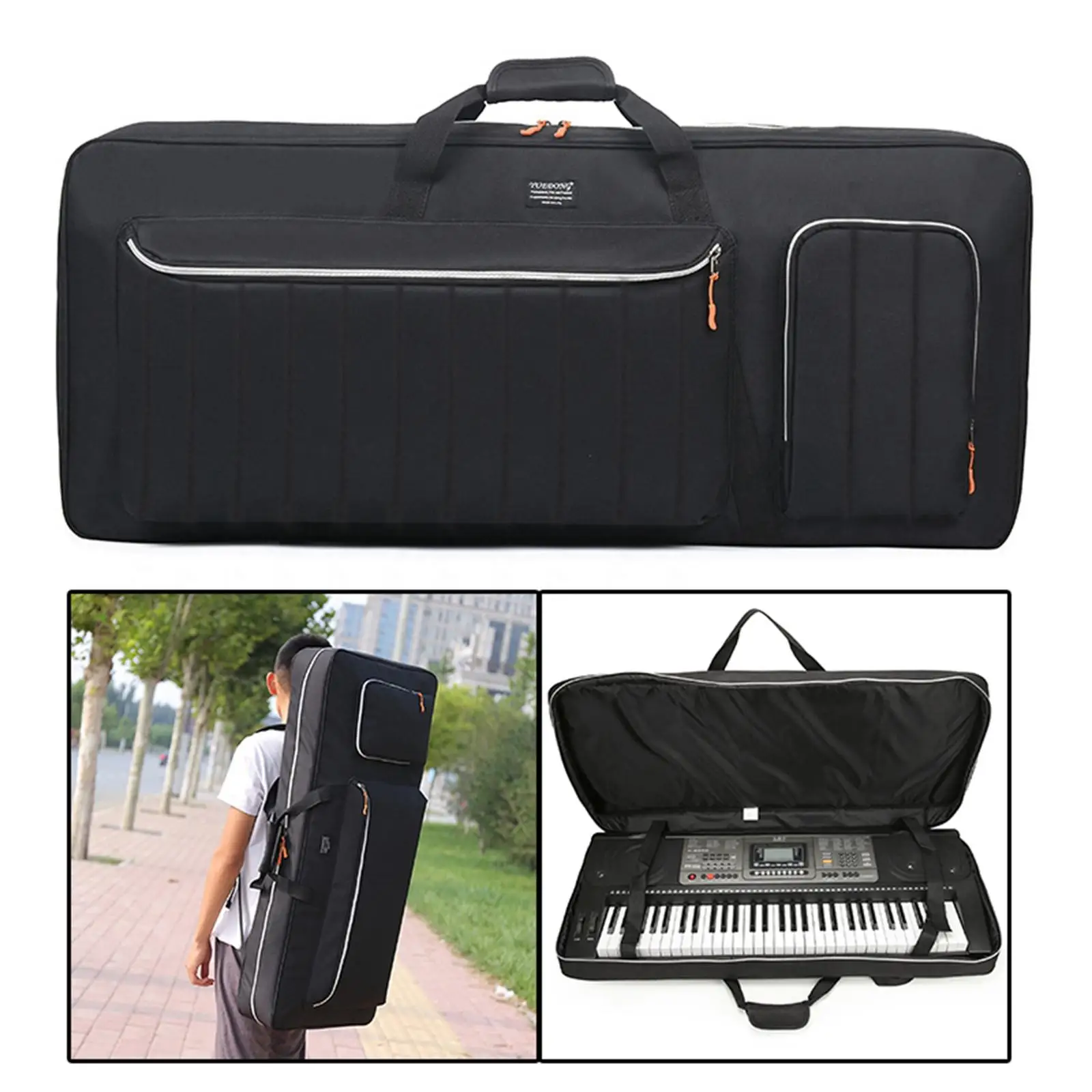 61 Keys Accessories Electronic Keyboard Soft Case for Concert Digital Synthesizer