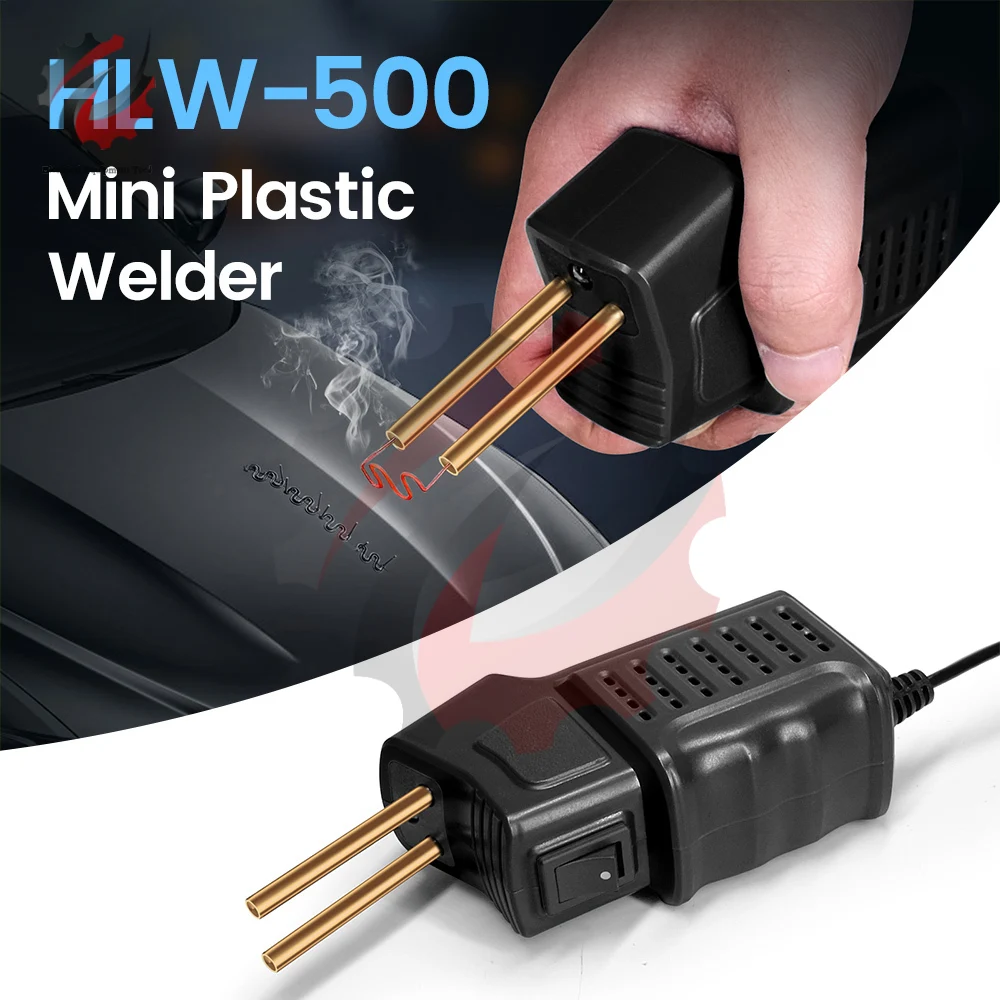 HLW-500 50W Car Bumper Repair Machine Plastic Welding Machine Welding Tool Kit For PVC Soldering Bumper Repairs Plastic Welders