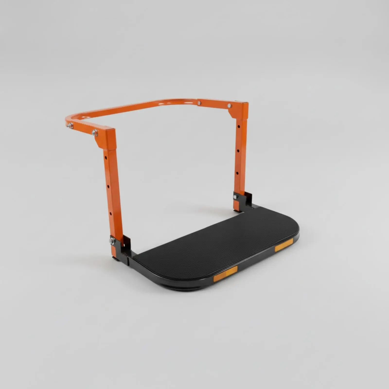 Adjustable Tire Step Platform for Vehicles with Foldable Metal Frame and Anti Slip Surface for Roof Rack Reach