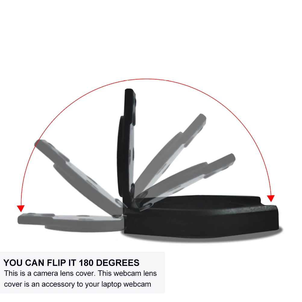 

Camera Privacy Cover Webcam Lens Cap USB Protective Accessories ABS Durable Advanced Plastic Double Sided Adhesive Tape Security