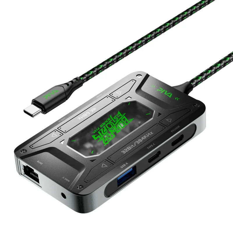 

Dependable Performance DS7 Esports Docking Station 100W Fast Charge High Sampling Rate Adapter