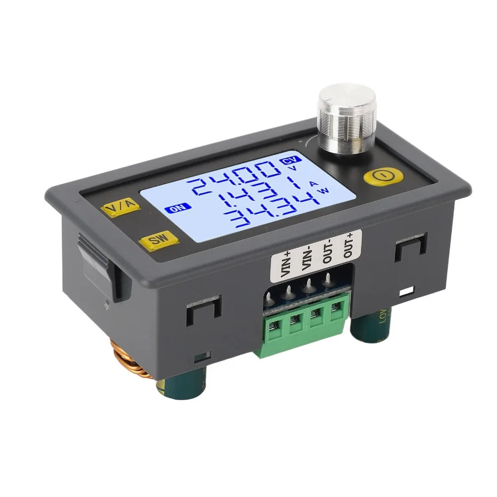Durable 5.0-30V Input DC Boost Converter 0.6-30V Output 4A 35W Rating Step Up Down Converter CC CV Power Supply Power Supply