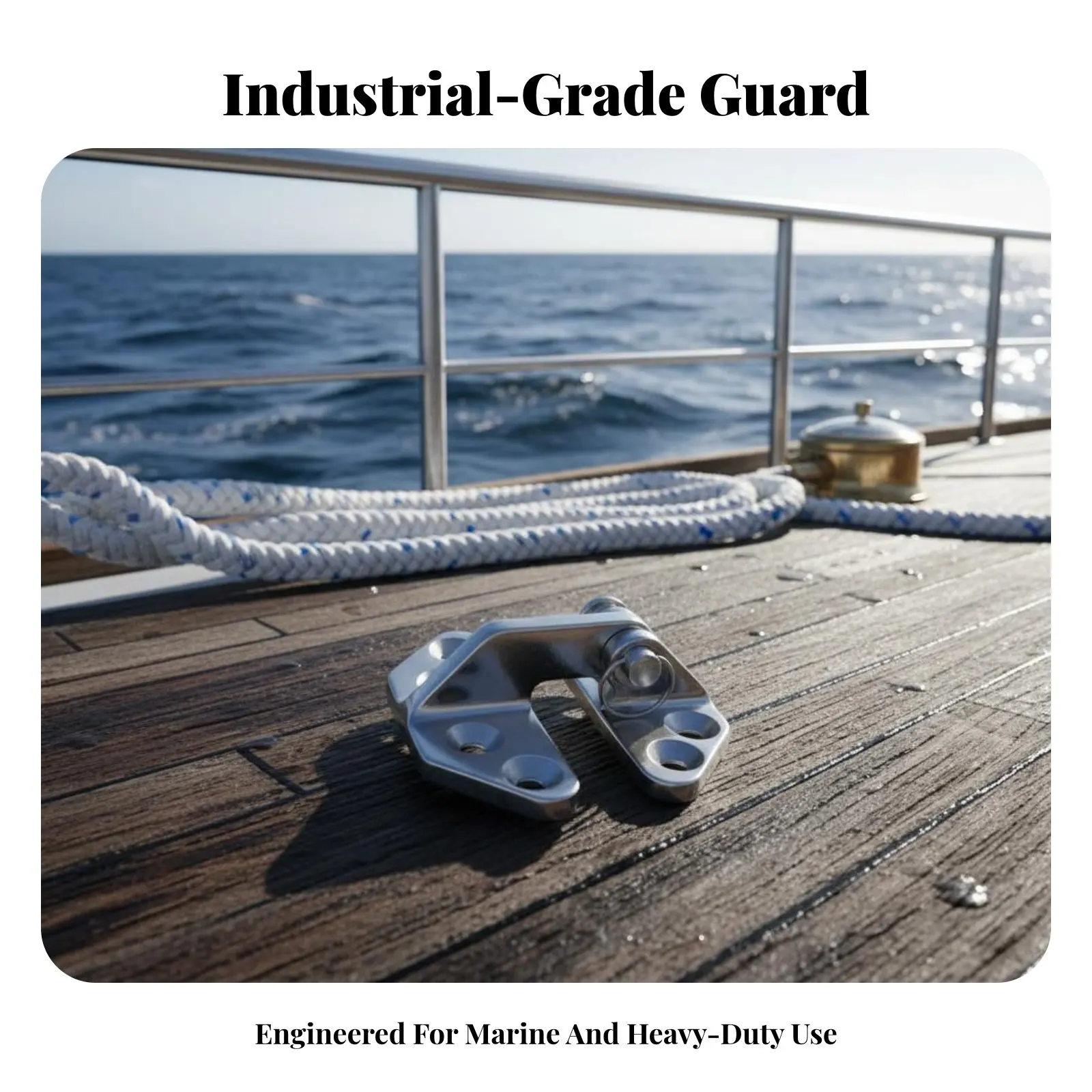 

Прочная съемная петля из нержавеющей стали для палубы, фурнитура для водного транспорта, зеркальная полировка, простая установка