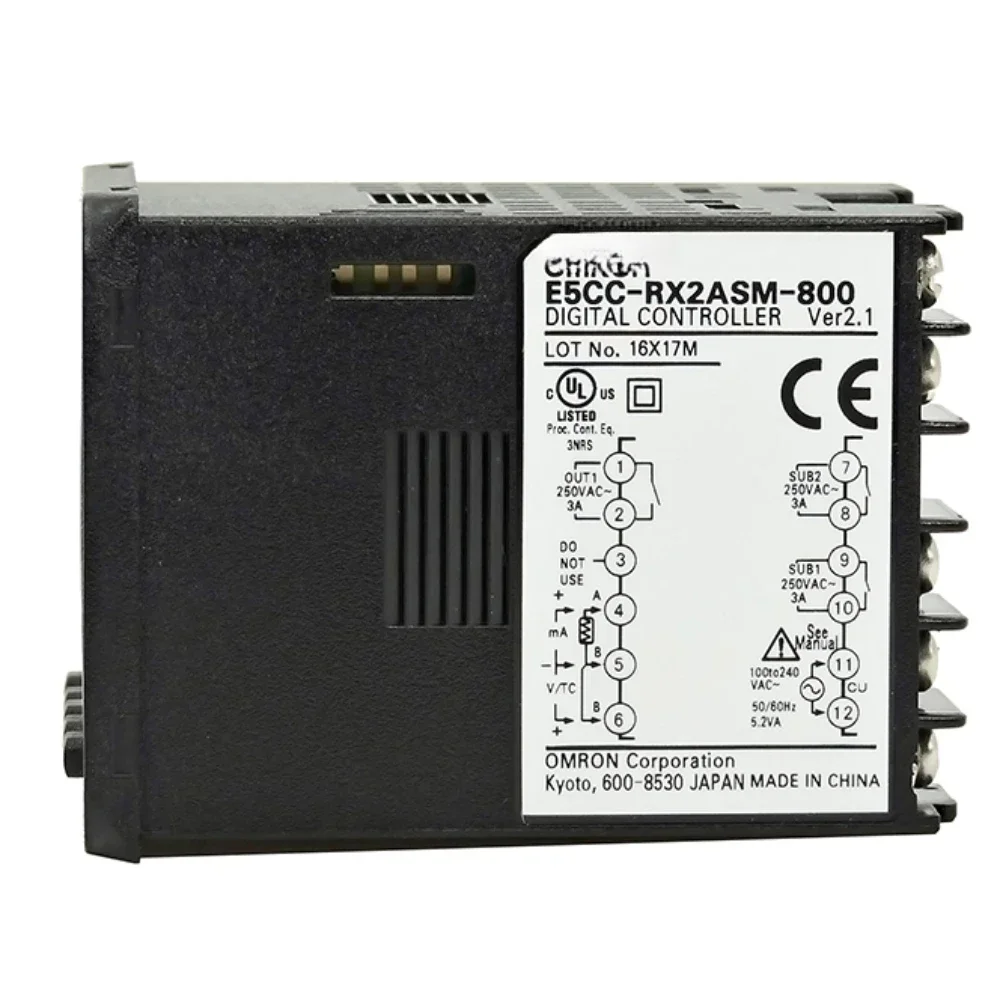 Controlador de temperatura inteligente E5CC-RX2ASM-800 E5CC-RX2ASM-880 E5CC-RX2ASM-802 E5CC-RX2DSM-800