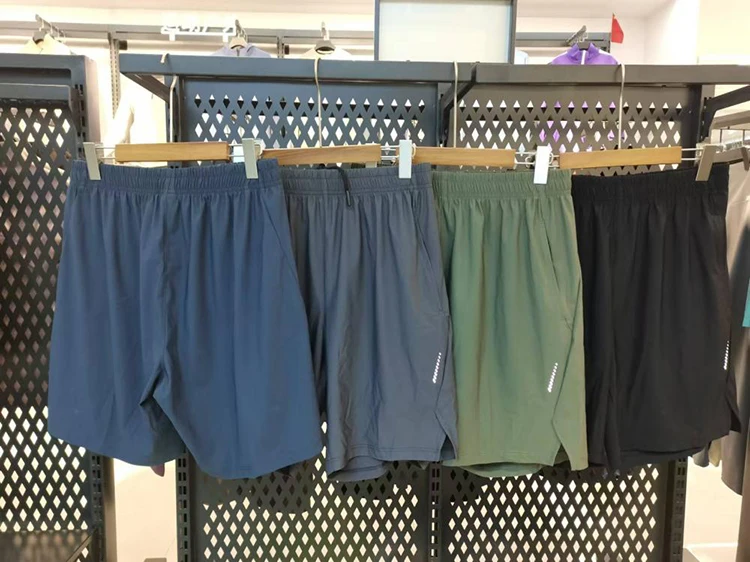 Mens Shorts Light Weight Thin Elasticity Pants Running Squat Fitness Training GYM Quick-drying Drawstring Shorts Sweatpants