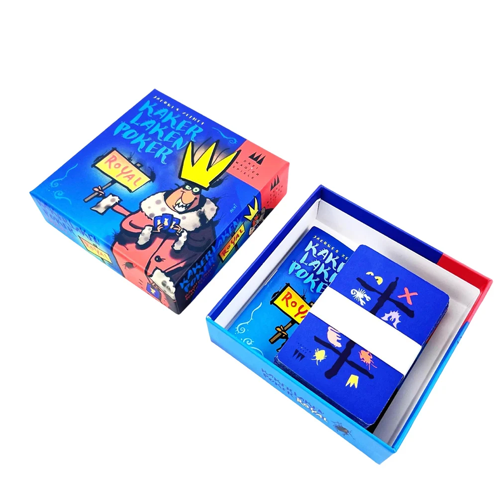 

Kaker Laken Poker Royal Polilla Tramposa Настольная игра Вечеринка Игра Xiaoqiang Cheating Moth Настольная игра для взрослых и детей