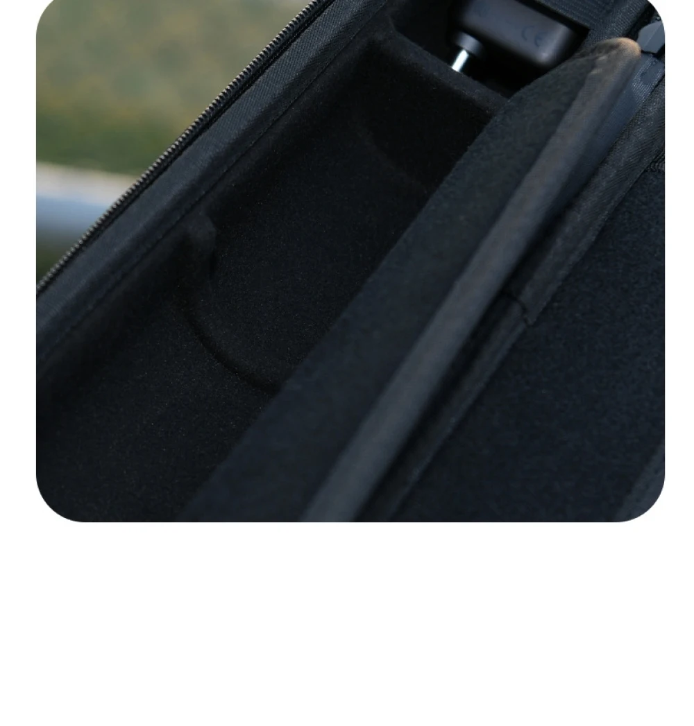 ل J BL اللاسلكية اثنين مايكرو ميكروفون لاسلكي العالمي حقيبة التخزين هيئة التصنيع العسكري إيفا