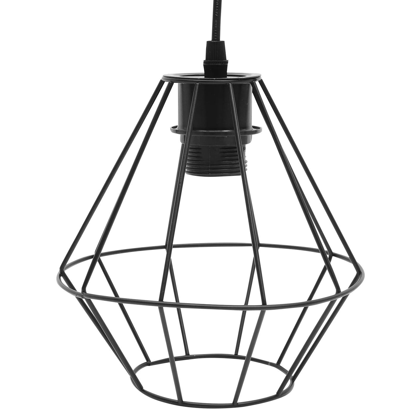 

Wrought Iron Black Fixture Plug in Pendant Light Ceiling Kitchen Light Fixtures Lamp Hanging Kitchen Bedroom E27 Socket