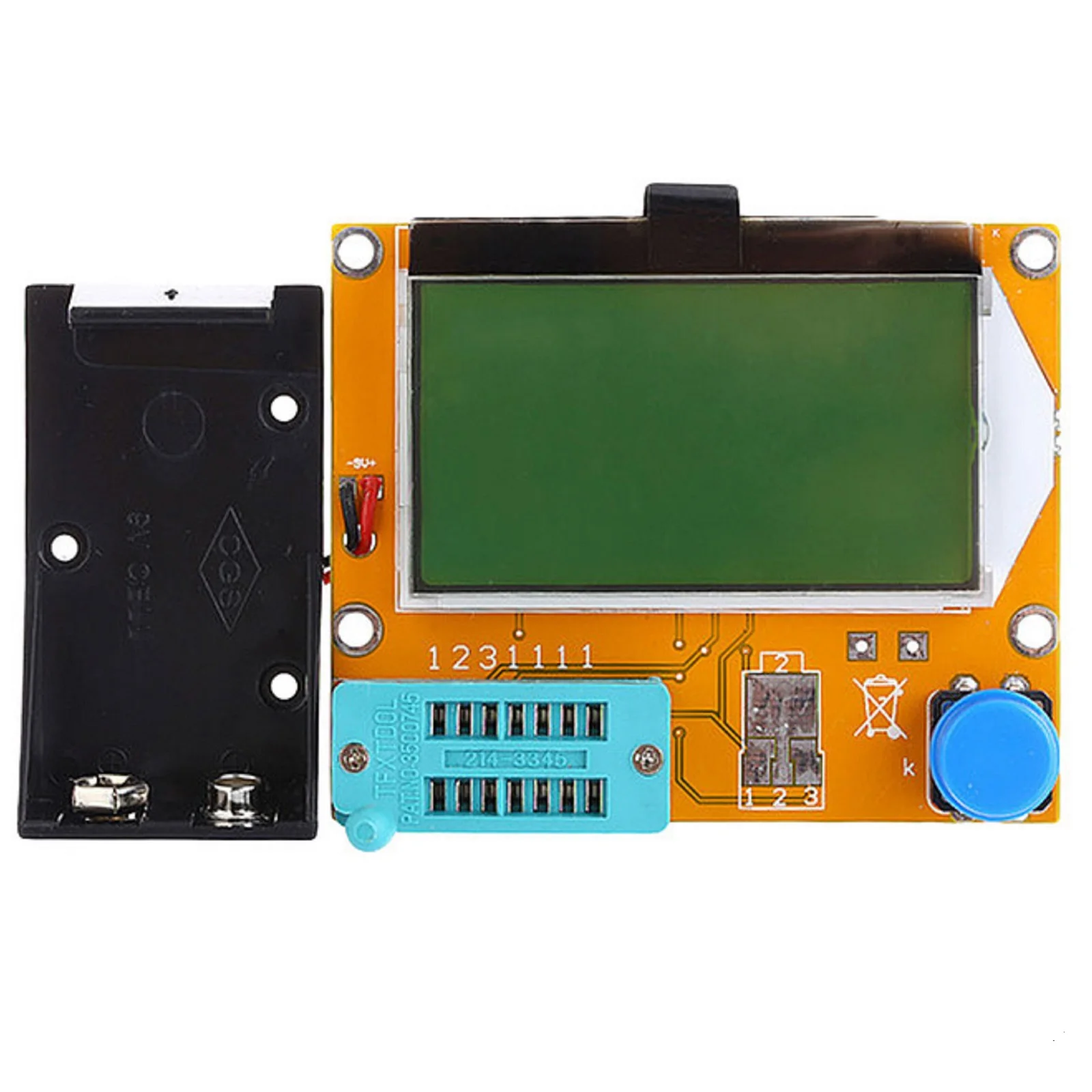 

LCR-T4 Digital Transistor Tester. Capable Of Measuring Diodes Transistors Inductors Capacitors, Transistors Thyristors LED ESR