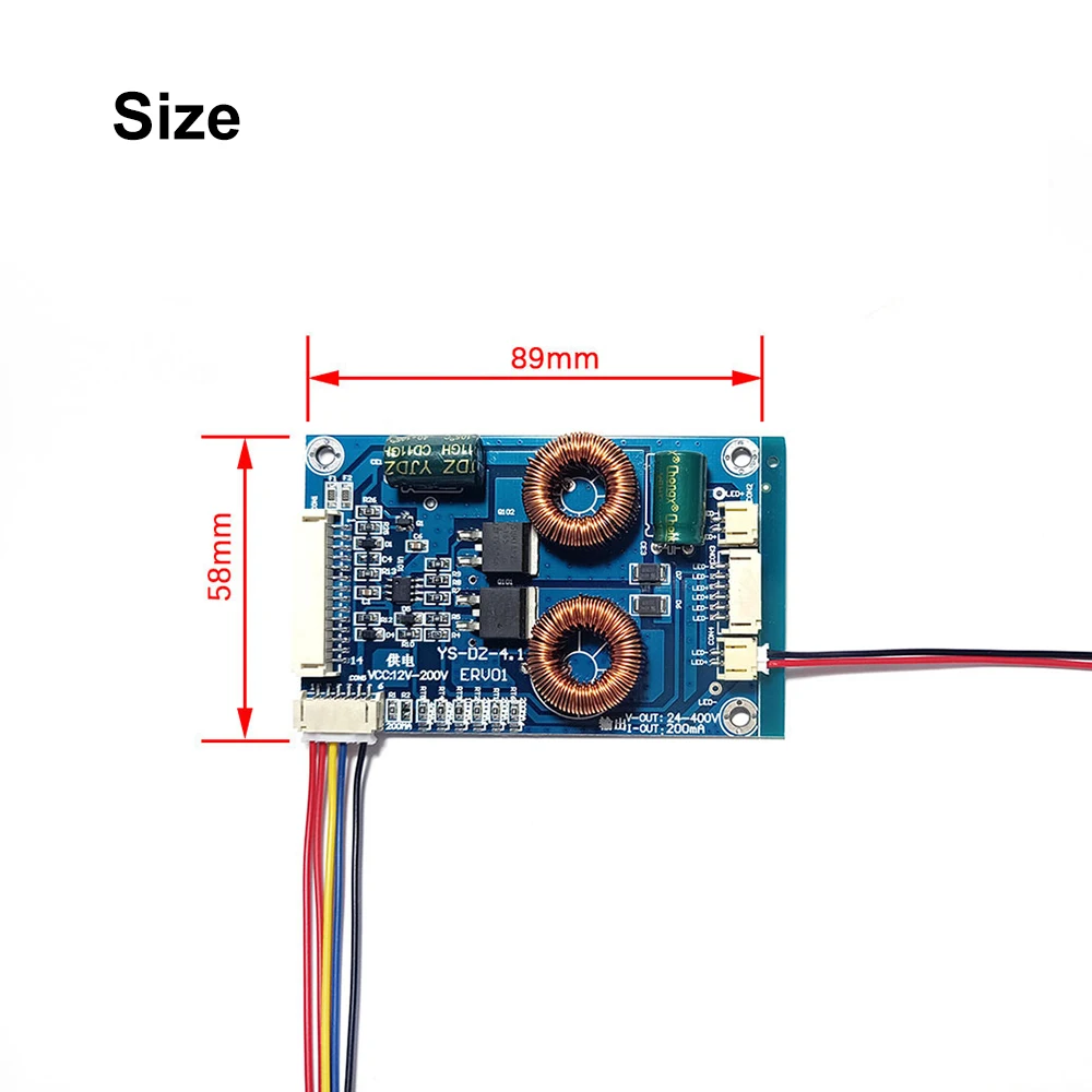 30-100 cali LED LCD Uniwersalne podświetlenie telewizora Podświetlenie stałoprądowe Lampa Płyta sterownicza Moduł podwyższający 12-200V do 24-400V