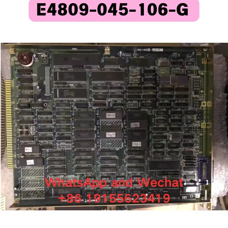 Used E4809-045-106-G Circuit board Functional test OK Quick delivery