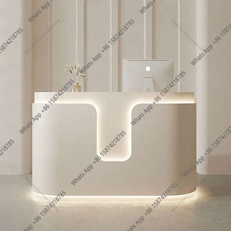 

X C Italian Style Designer Reception Desks Modern Clothing Store Beauty Salon Reception Desks Simplicity Furniture Receptionen H