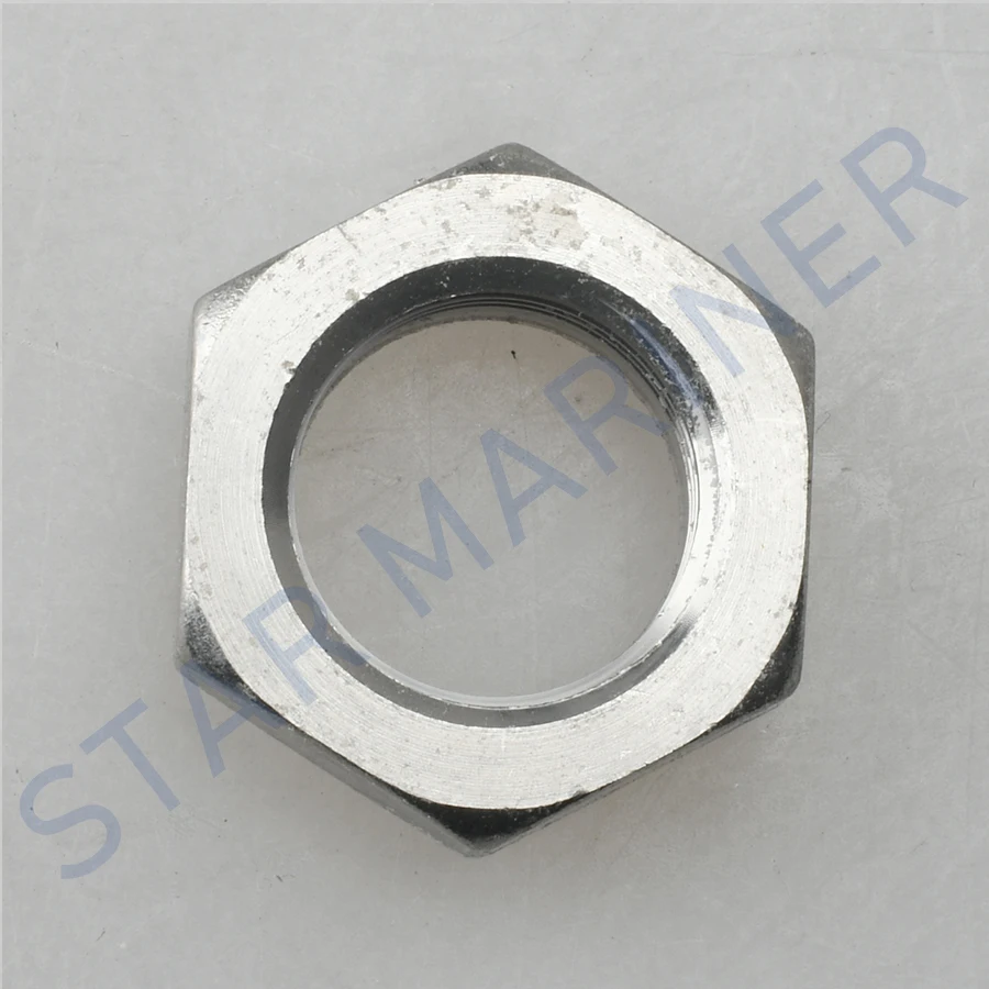 Outboard Engine Parts Stainless Steel Self-locking Nut 90185-22043 90185-22043-00 For Yamaha 2/4T 9.9-250HP Parsun Hidea