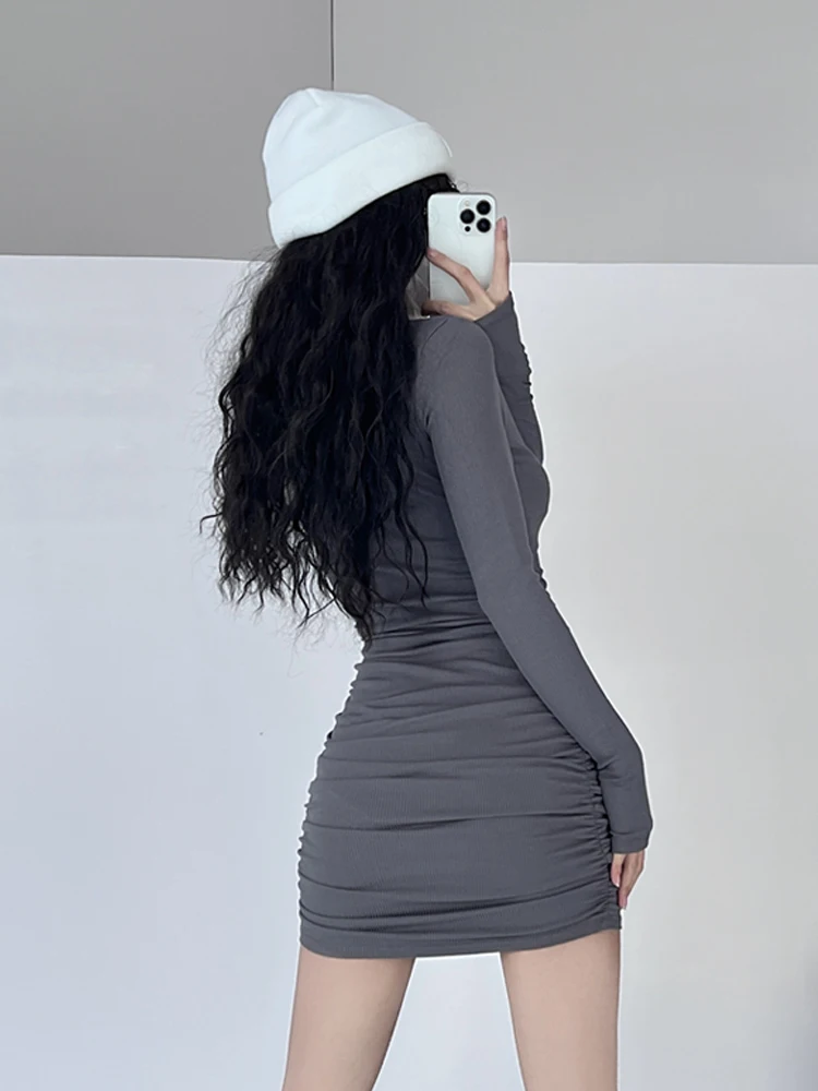 

Сексуальная юбка Spicy Girl Dr, женская длинная юбка с v-образным вырезом для похудения и высокой талией, однотонная, весна-лето, осень Faion Dr