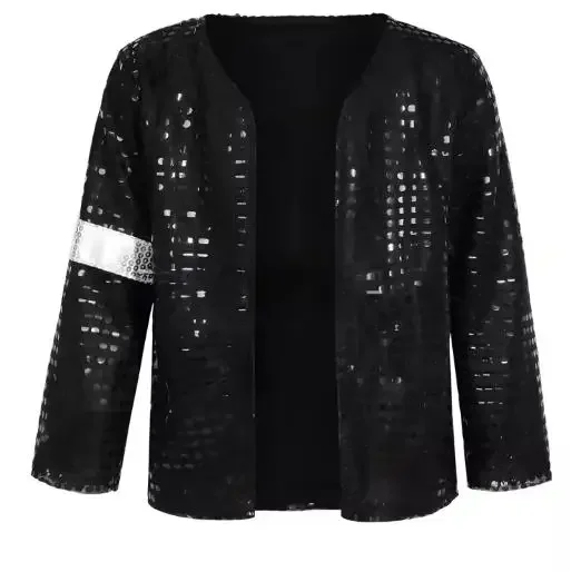 Michael Jackson for Kids Clothes Cosplay Birthday Party Dance Performance Children's Costume Pop Star Boys Girls Dance Outfits view 4