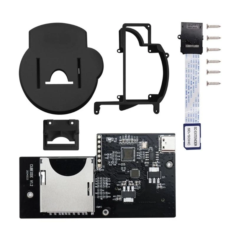 光学ドライブエミュレータ、ネジ付き、ゲームコンソール用ゲームアクセサリ