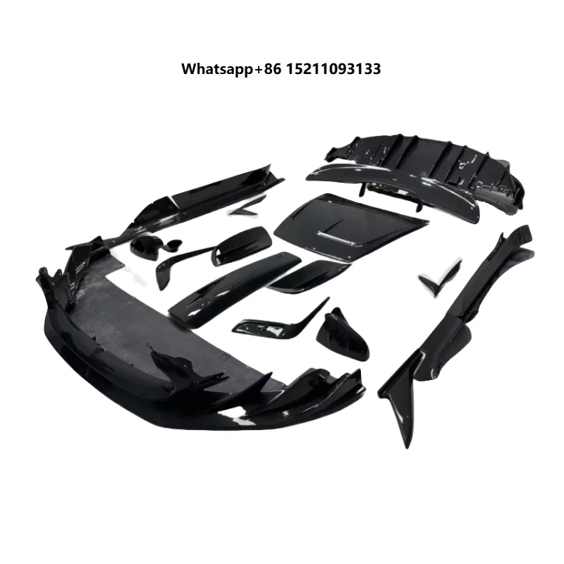 Carbon Fiber Body Kit, Front Diffuser, Rear Diffuser, Side Skirts, Engine Hood  MC20M-type