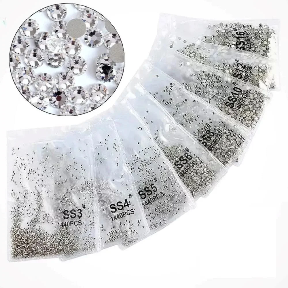 Swarovski Rhinestone for Nail Decoration Encapsulated 1440 UN