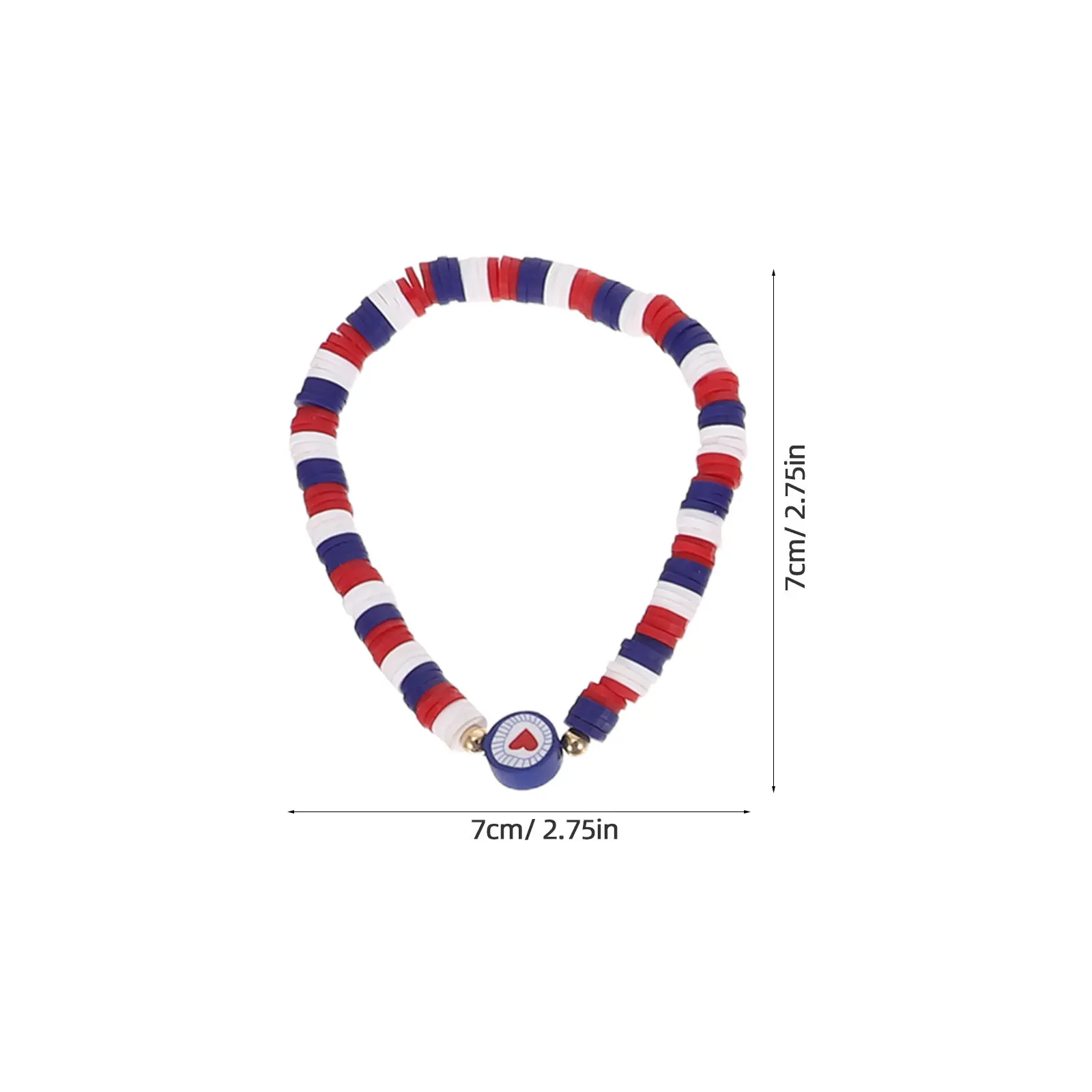 1Set Soccer Bracelet Beaded Stretch Sports Charm Bracelet Game Day Party Favors Cheerleader Accessories for Women Men Teens