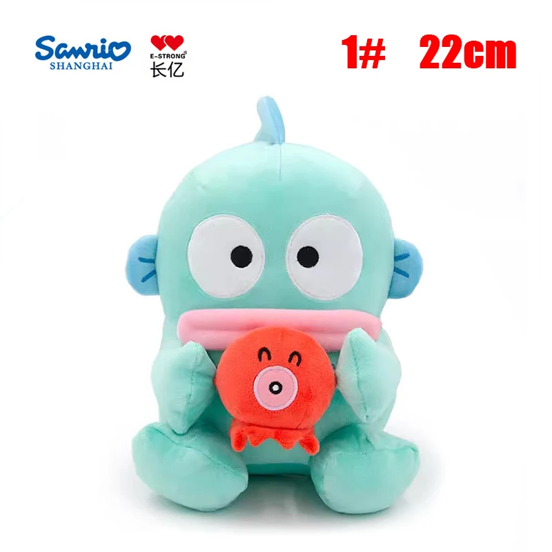 NEW Sanrio Plush Dolls Hangyodon Fashion Boutique Doll Stuffed Pillow Anime Hanton Plush Toys Home Decor Kids Birthday Gifts