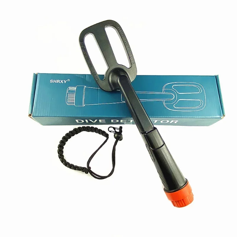 Underwater Waterproof Hand Held Pulse Pinpointer Induction Metal Detector for Diving Treasure Finding