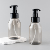 300ml Hand Sanitizer Bottle High End Shower Gel Foam Bottle Cosmetics Mousse Bottles Pet Face Wash Bottles