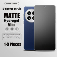 3 Pieces Full Glue Cover Curved Mate Hydrogel Film For OnePlus 13 12 11 10 9 8 7T 7 Pro TPU Screen Protector Film OnePlus 1+13