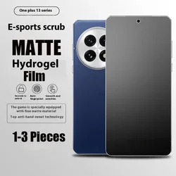 3 Pieces Full Glue Cover Curved Mate Hydrogel Film For OnePlus 13 12 11 10 9 8 7T 7 Pro TPU Screen Protector Film OnePlus 1+13