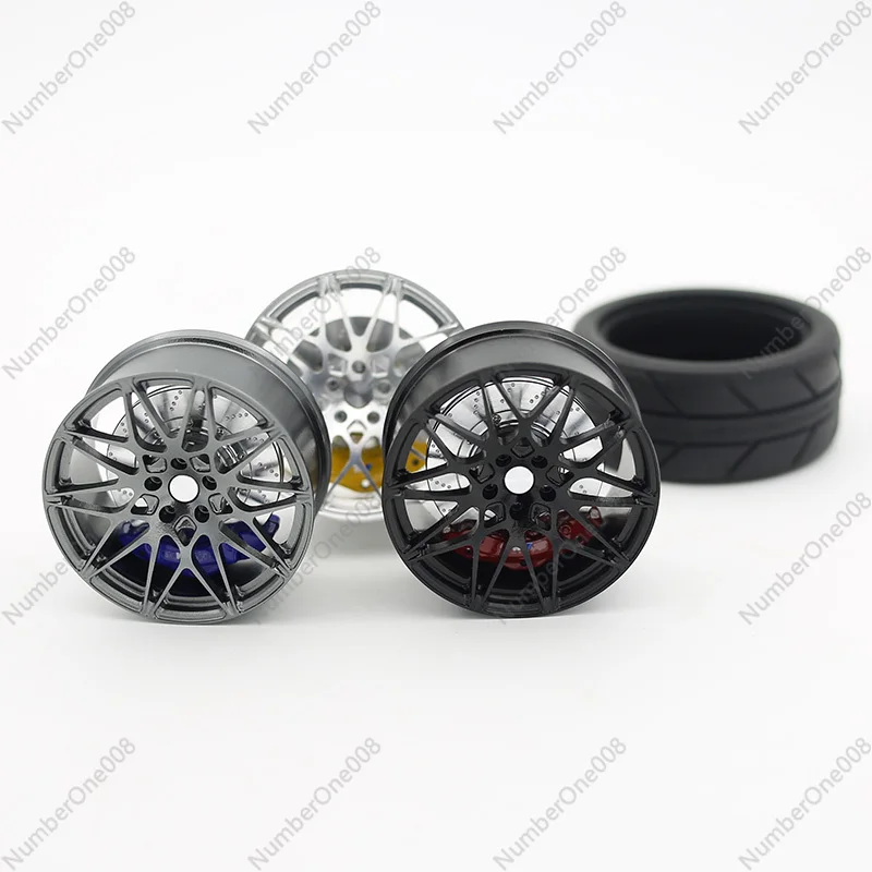 Suitable for car aromatherapy Nest wheel hub model car aromatherapy ornament out of trend aluminum alloy forged wheel