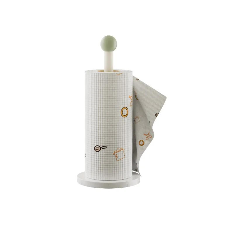 Creative Kitchen Tissue Shelf Metal Slate Tissue Holder Roll Shelf Vertical