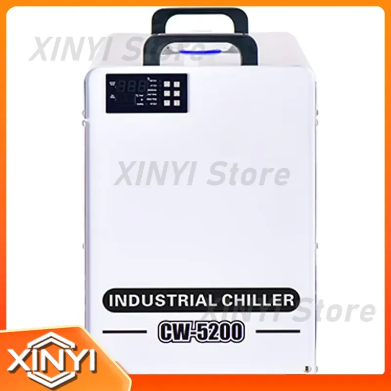 for CW-5200 Industrial Laser Chiller UV LED Curing CNC Spindle Cooling Thermoforming Equipment Water Cooler System