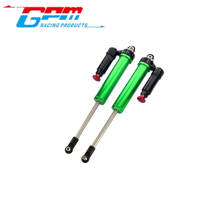 GPM UDR160RX/LN ALUMINUM 6061-T6 FRONT L-SHAPE PIGGY BACK (BUILT-IN PISTON) INTERNAL DAMPER 160MM FOR TRAXXAS 1/7 UNLIMITED DESE