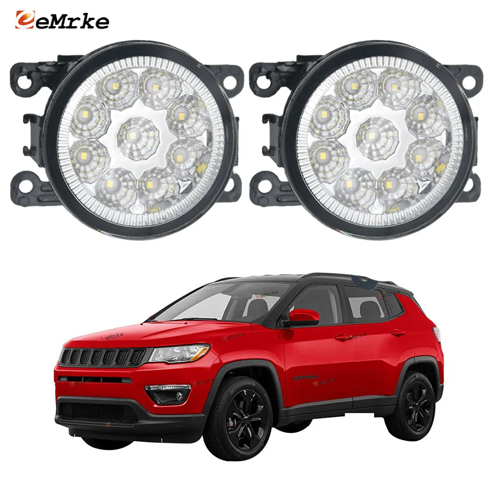 

2 шт., Автомобильные противотуманные фары для Jeep Compass MP 2017 2018 2019