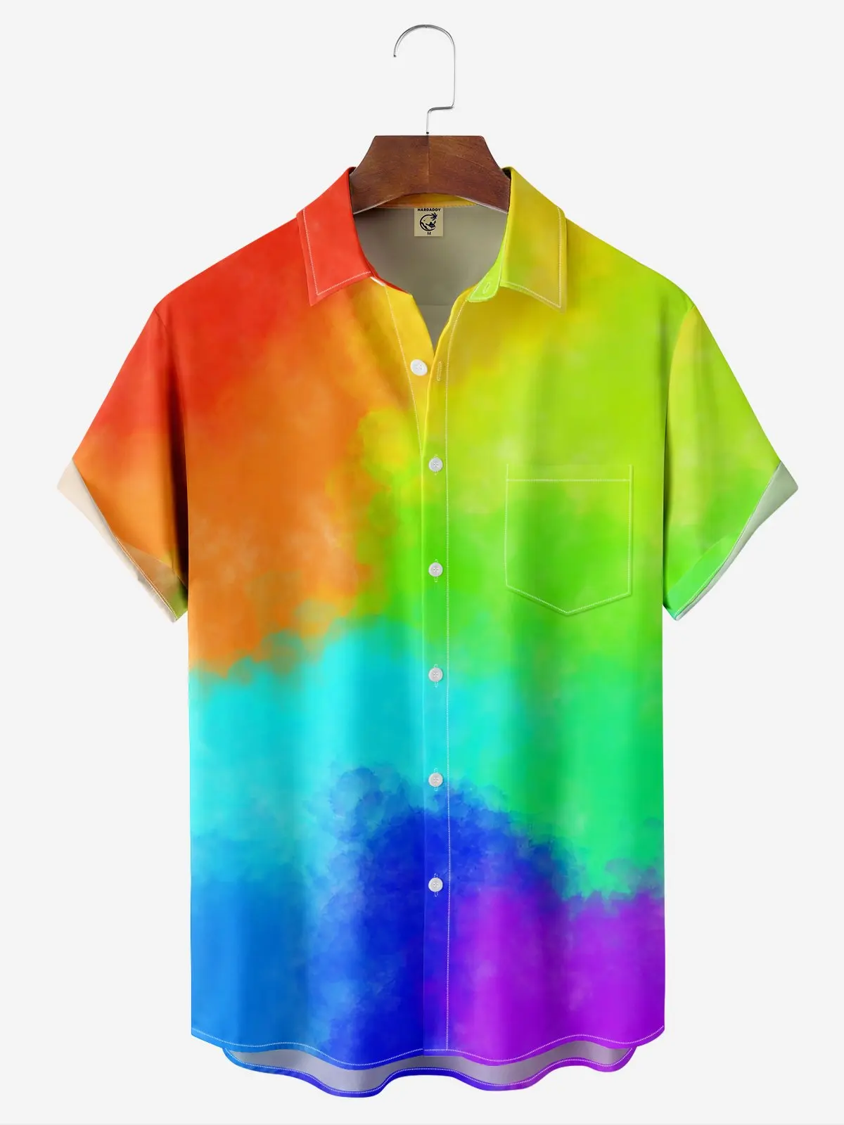 2024 Rainbow Graphic Unisex LGBT Shirt 3D Print Quick Dry Short Sleeve Tops Casual Men\'s Clothes Summer Street fashion Shirt