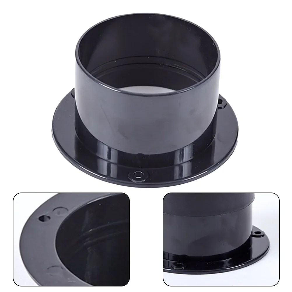 直管フランジ接続,排気コネクタ,空気ダクト接続,丸型,壁掛け,75mm,1個