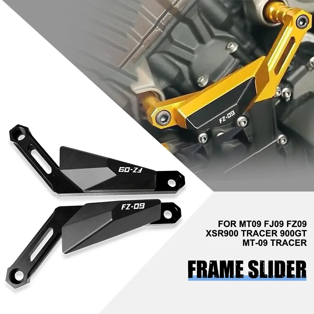 

For Yamaha MT09 FJ09 FZ09 XSR900 Tracer 900GT MT-09 TRACER Motorcycle Engine Guard Anti Crash Frame Slider Falling Protector Kit