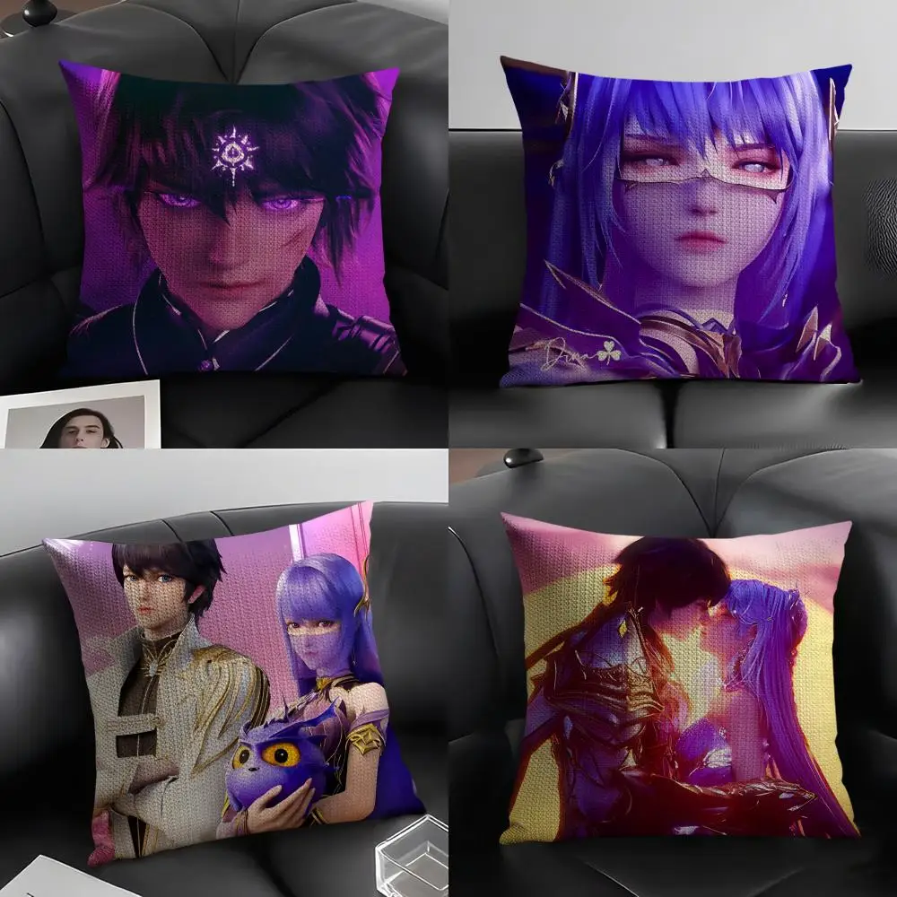 الإلهي ختم العرش كيس وسادة الكتان الطبيعي النسيج العضوي على الوجهين الطباعة أريكة ديكور المنزل هدية غطاء الوسادة #1