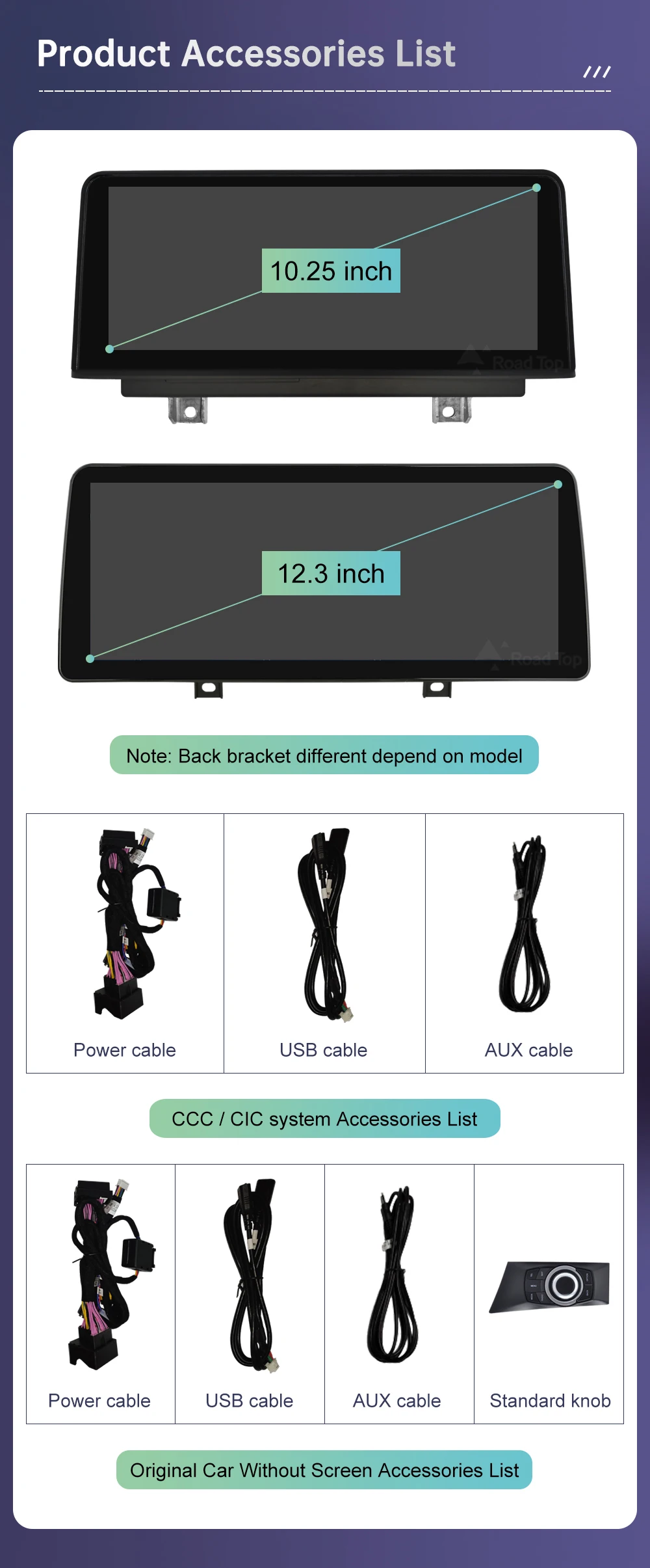 Drahtlose CarPlay Android Auto Auto Multimedia Bildschirm Für BMW 1er E81 E82 E87 E88 CCC CIC System Touch Display Auto Radio – Detail 14