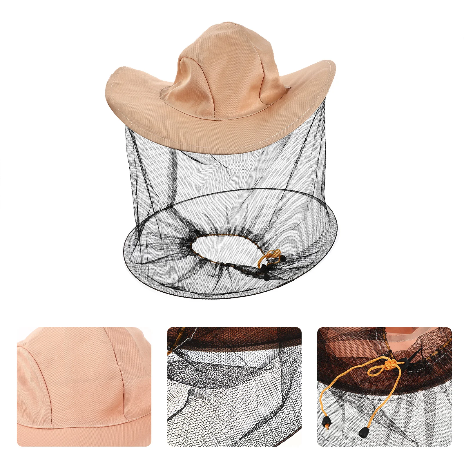 

Professional Double-Ring Beekeeper Hat Sun Protection Uv Protective Lightweight Folding Outdoor Beekeeping Accessory