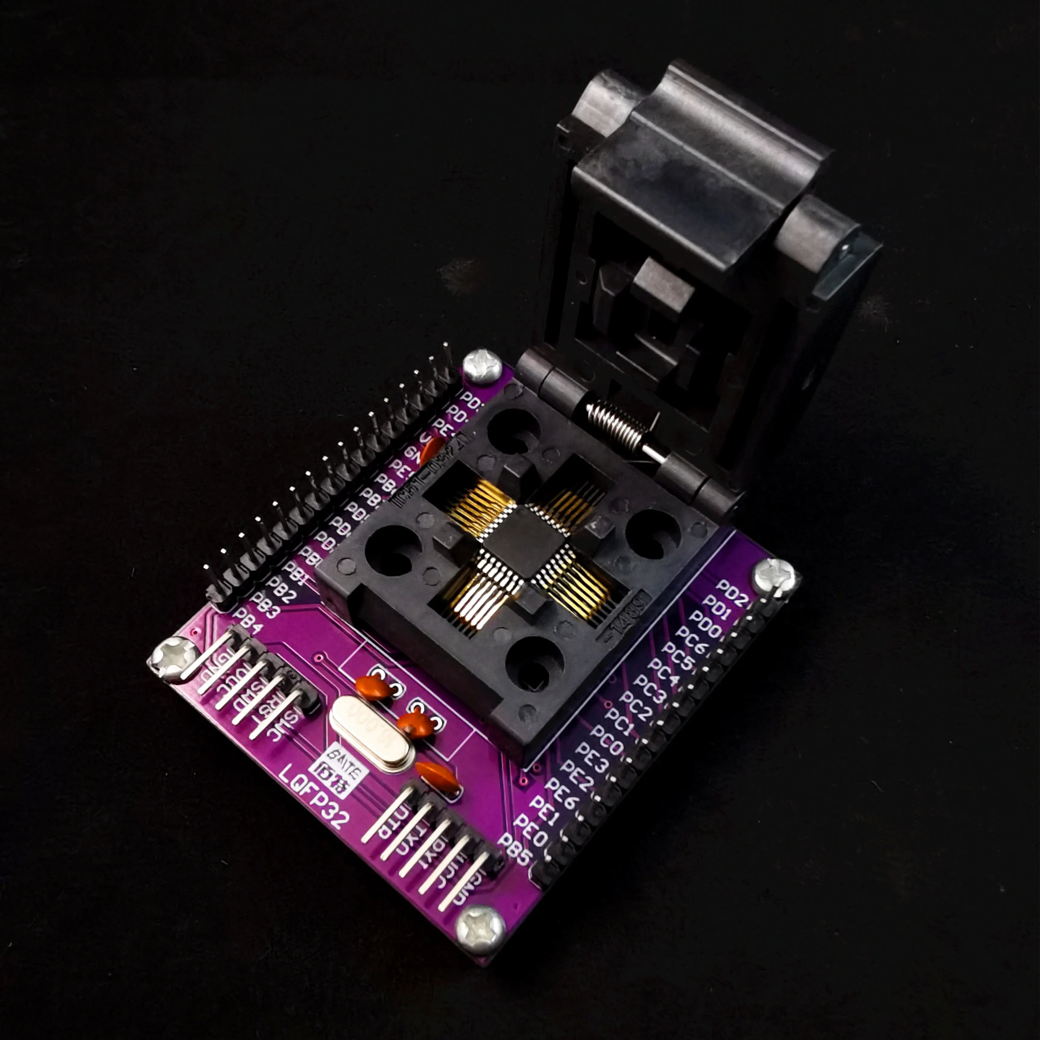 Chip LGT Adattatore di interfaccia porta seriale LGT8F328P serie LQFP32 a SWD 5P e TTL - Adattatore ADP facile