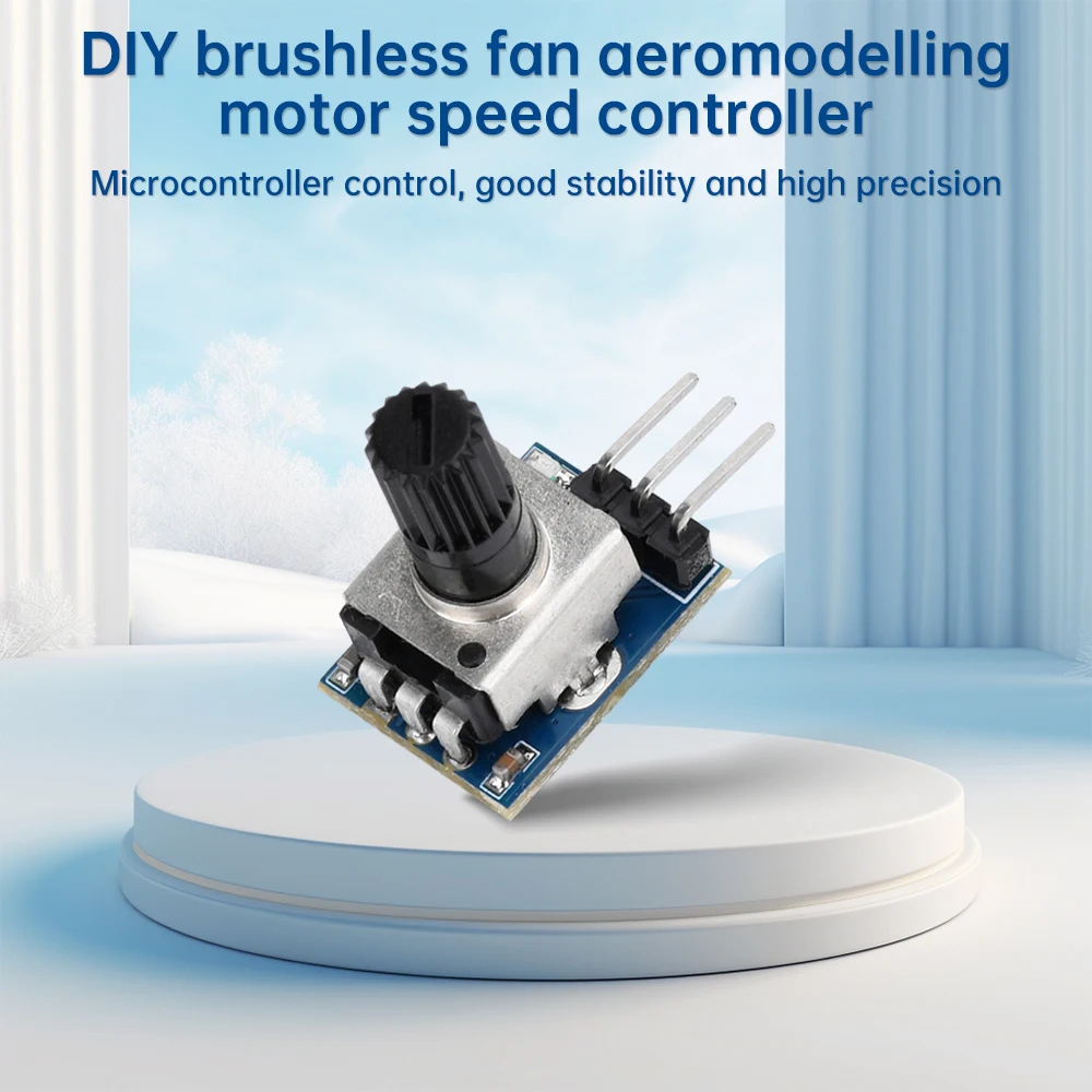 5-24V Small Servo Motor Tester Diy Brushless Fan Model Aircraft Motor Speed Controller PWM Servo Tester