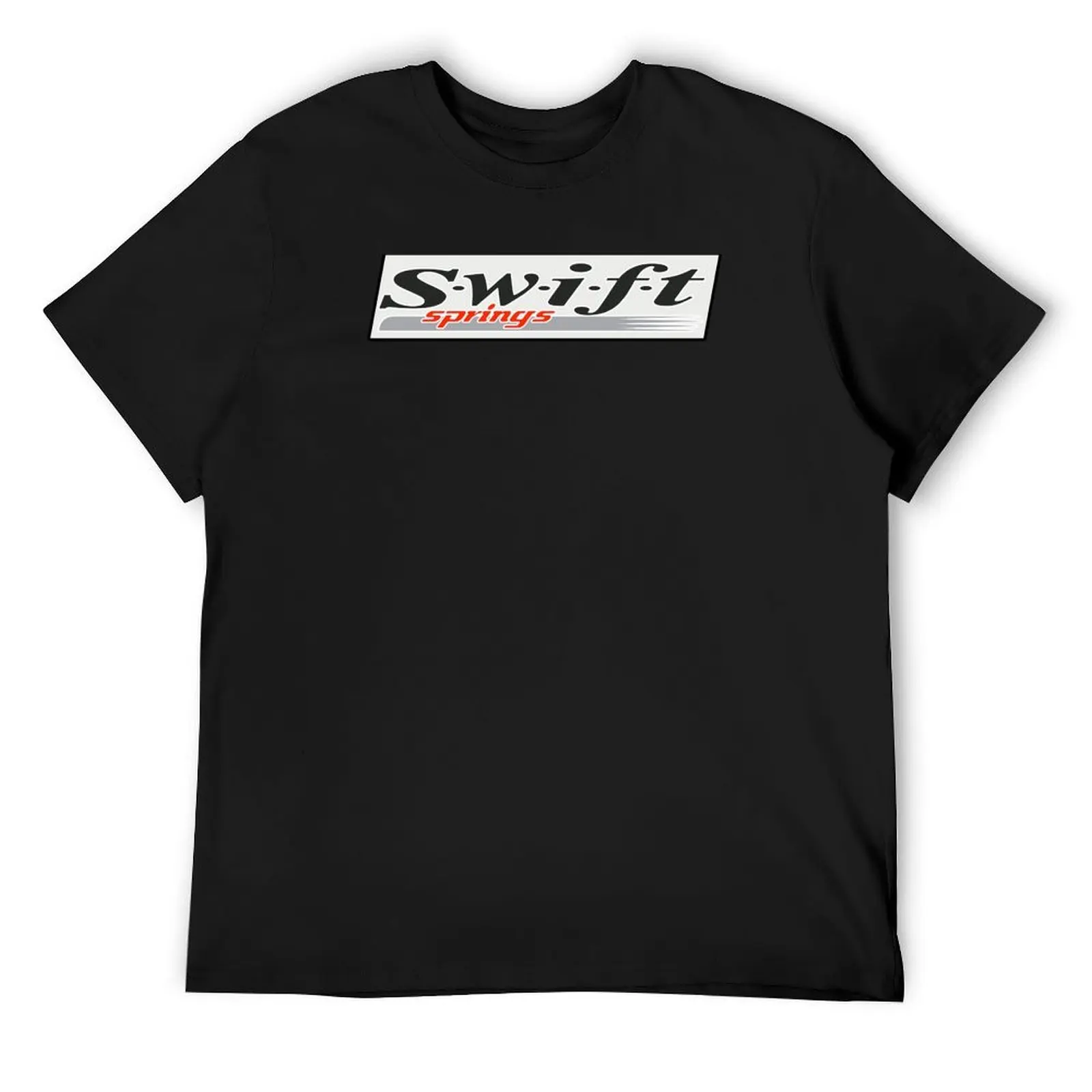 swift springs T-Shirt summer tops sports fans mens tall t shirts